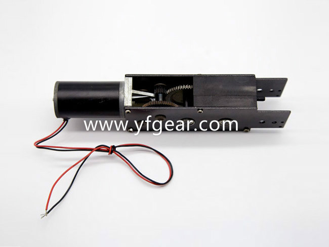 Automatic window opener gearbox