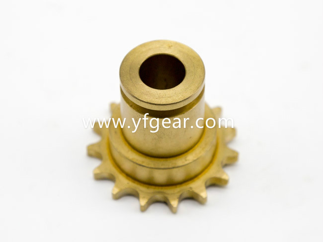 Copper sprocket processing