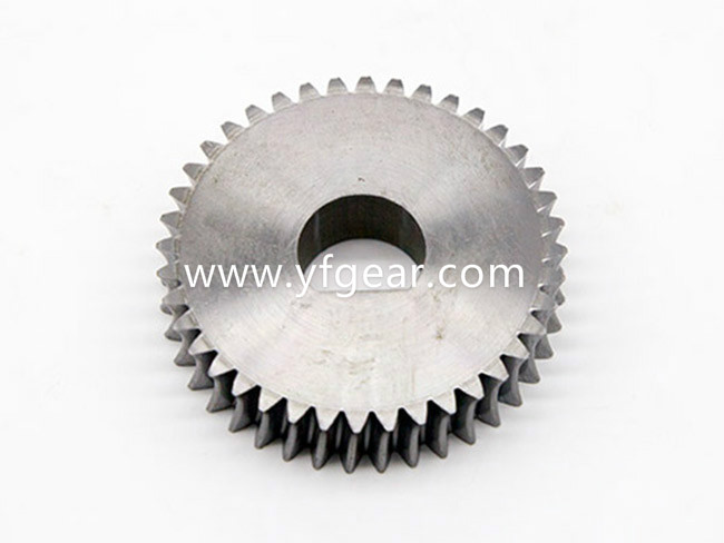 Steel worm gear processing