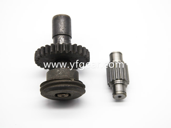 Small modulus gear shaft